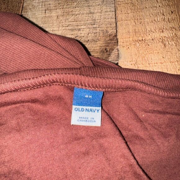 Old Navy Women's Root Beer Fitted Sleeveless Halter Rib-Knit Midi Dress - NWT 4X - Picture 8 of 11